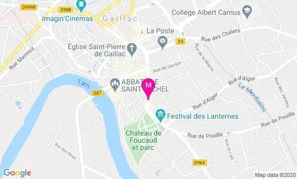 Localisation Dr Carine Combes