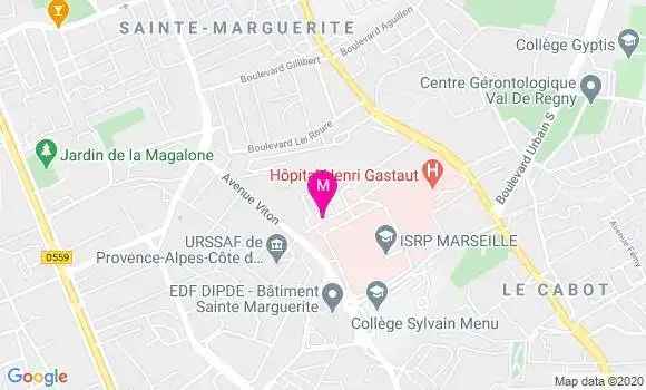 Localisation Dr Sandra Mendes