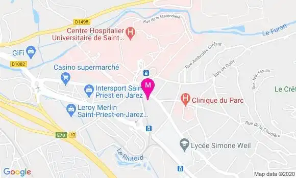 Localisation Dr Lucien Denis