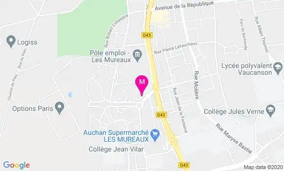 Localisation Dr Nadine Aymé