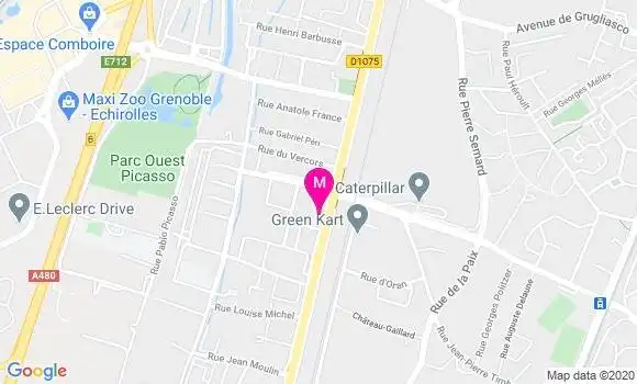 Localisation Dr Philippe Chabot