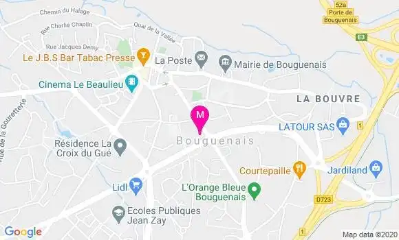 Localisation Dr Bénédicte Perrin