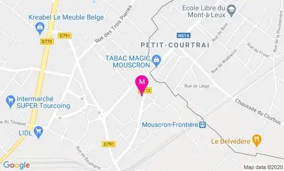 Localisation Dr Eric Deville