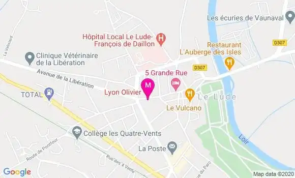 Localisation Dr Olivier Lyon