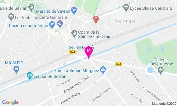 Localisation Dr Vincent Gaulin