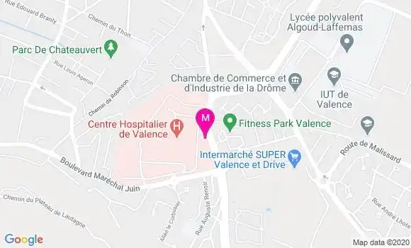 Localisation Dr Jacques Courchelle