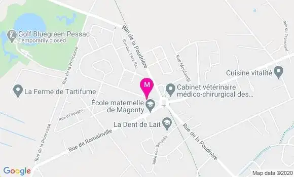 Localisation Dr Sophie Agesilas