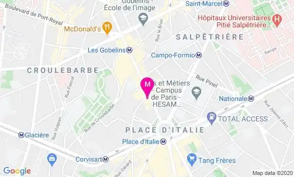 Localisation Dr Sandrine Brambilla