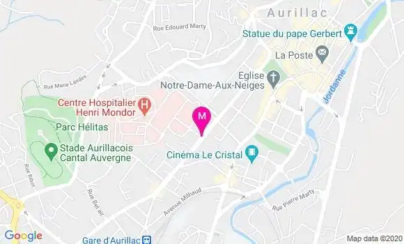 Localisation Dr Pierre Juillard