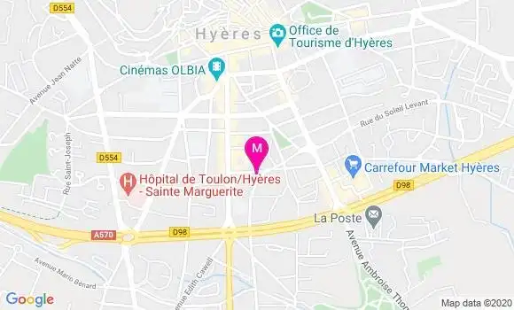 Localisation Dr Philippe Roche