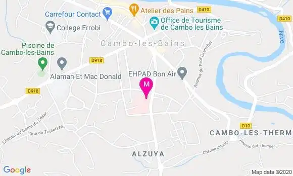Localisation Dr Jean Boudier