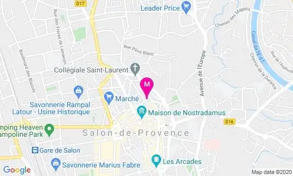 Localisation Dr Pascal Dominici