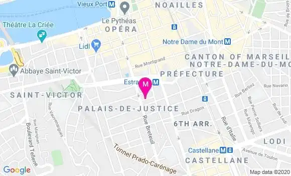 Localisation Dr Eric Villard
