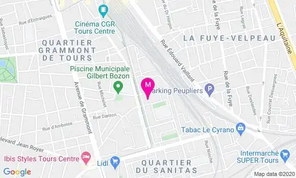 Localisation Dr Isabelle Wargnier Guedon