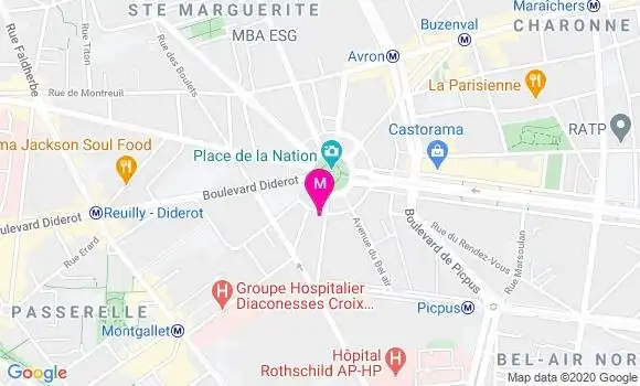 Localisation Dr Jean Guetta
