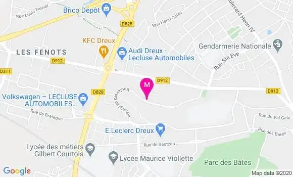 Localisation Dr Marie Hélène Laugier Diot