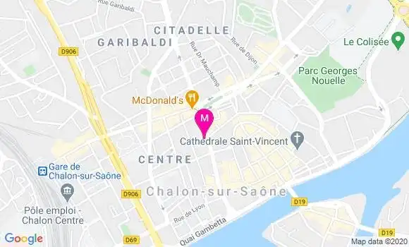 Localisation Dr Catherine Laquel