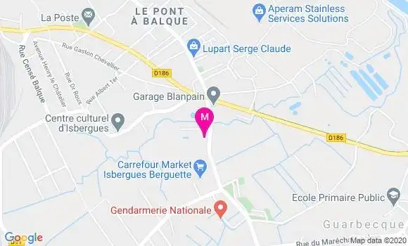 Localisation Dr Patrice Favier