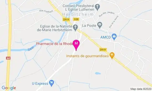 Localisation Dr Anne Martzloff