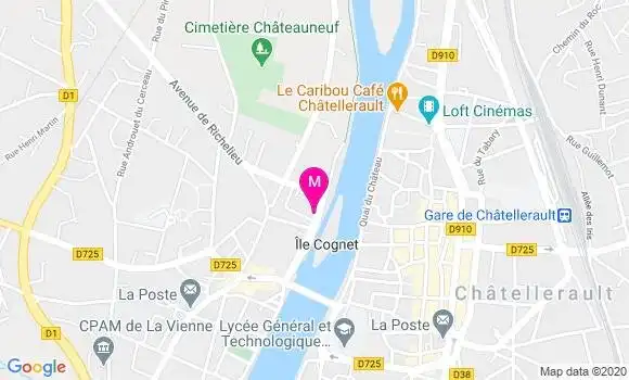 Localisation Dr Olivier Floucaud