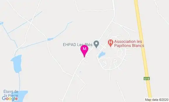 Localisation Dr Gilbert Madinier