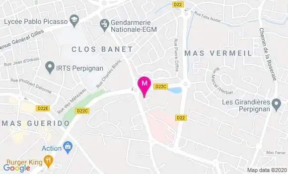 Localisation Dr Franciane Baucher