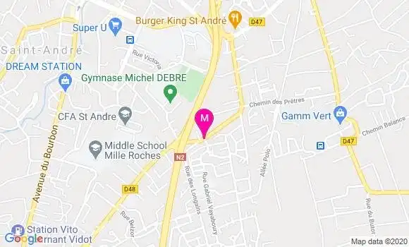 Localisation Dr Bertrand Ciceron