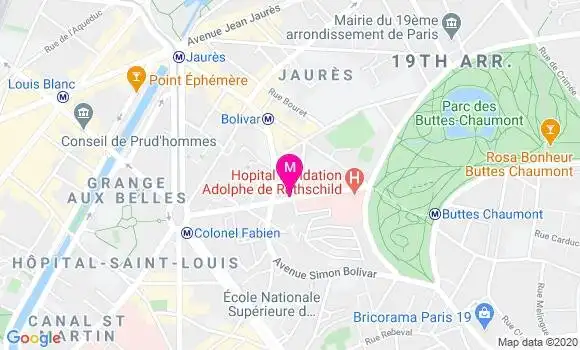 Localisation Dr Sylvie Fraitag Spinner