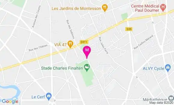 Localisation Dr Bernard Laurier