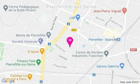 Localisation Dr Jallel Diaf
