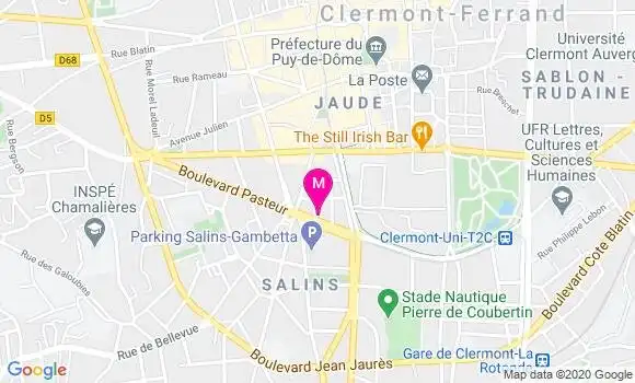 Localisation Dr Jean Luc Ducher