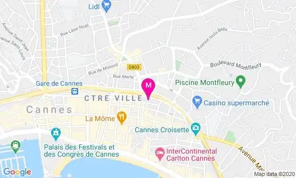 Localisation Dr Frank Bellaiche