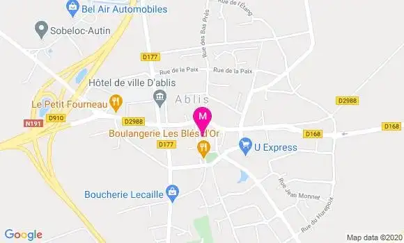 Localisation Dr Catherine Bataille