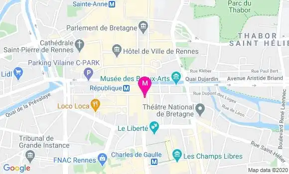 Localisation Dr Jean Bourgy