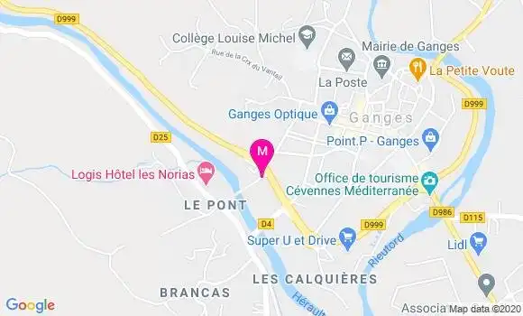 Localisation Dr Christine Bourrié Coron