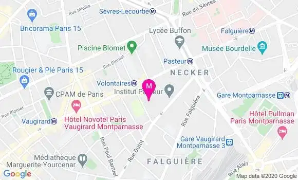 Localisation Dr Catherine Denis