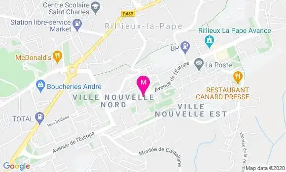 Localisation Dr Sylvie Marsot
