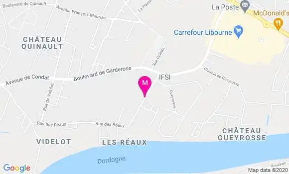 Localisation Dr David Biolsi