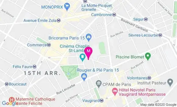 Localisation Dr Philippe Chiaverini