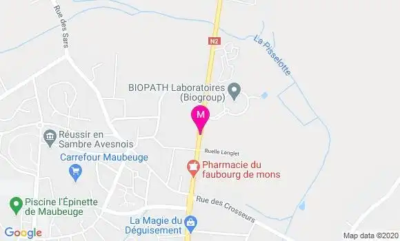 Localisation Dr Jean Marc Vigne