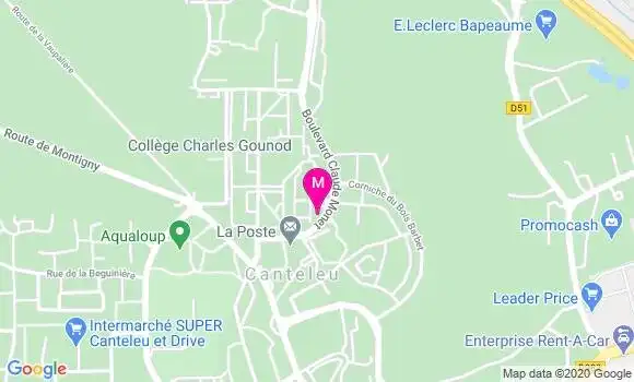 Localisation Dr Nadine Kandas Guiakora