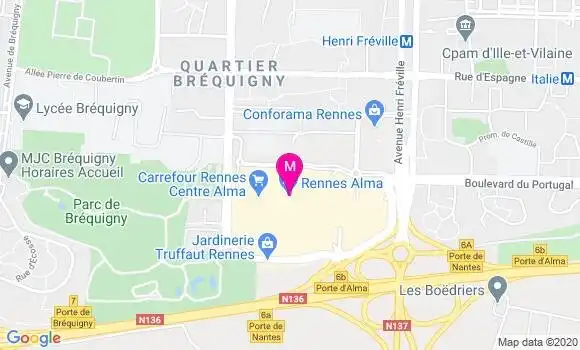Localisation Dr Henri Soulier