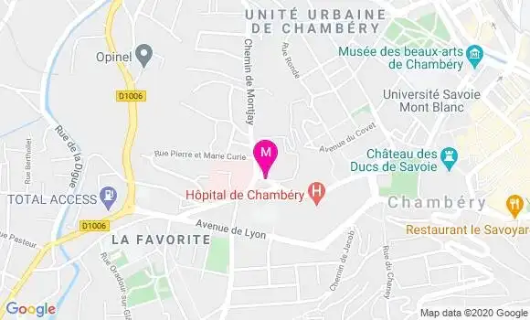 Localisation Dr Hélène Du Boullay Choplin