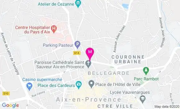 Localisation Dr Laure Mingret Rocher