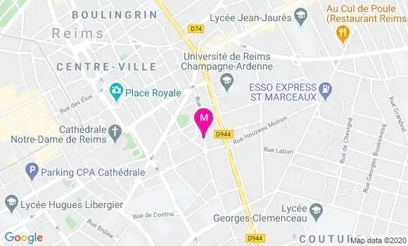 Localisation Dr Loïc Tana