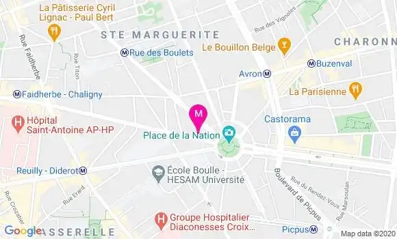 Localisation Dr Patrick Brossais