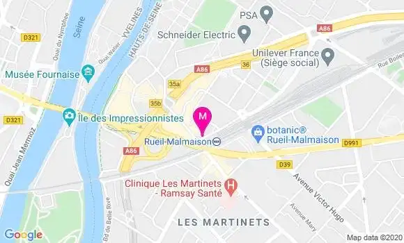Localisation Dr Isabelle Helin