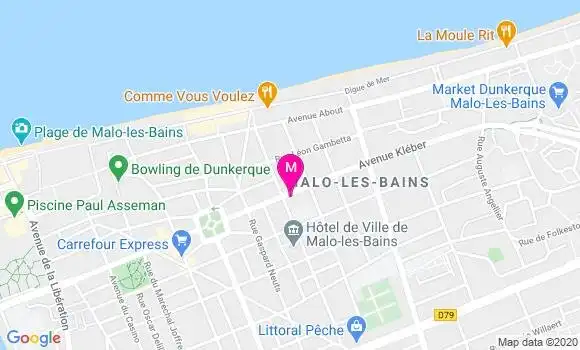 Localisation Dr Olivier Tricot