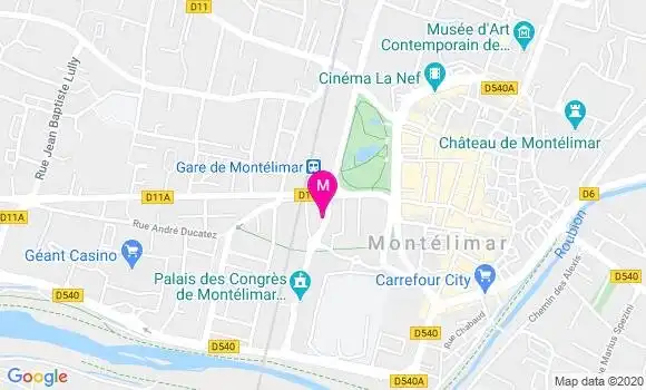Localisation Dr Myriam Deschamps Ben Ayed