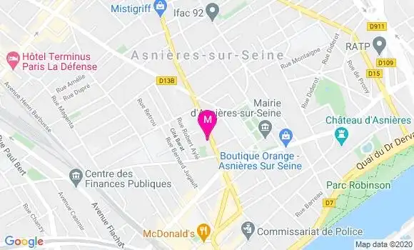 Localisation Dr Caroline Bensimon